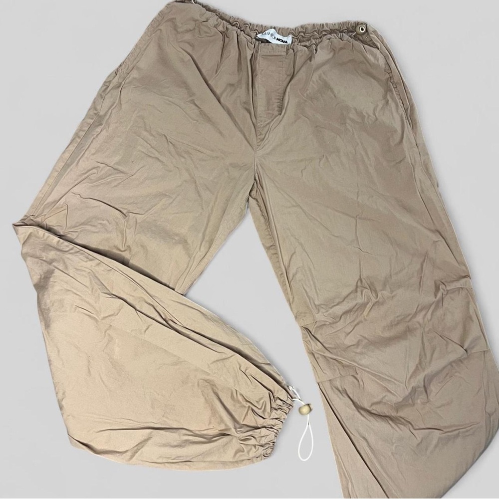 Casual Tan Women’s Cargo Pants‎